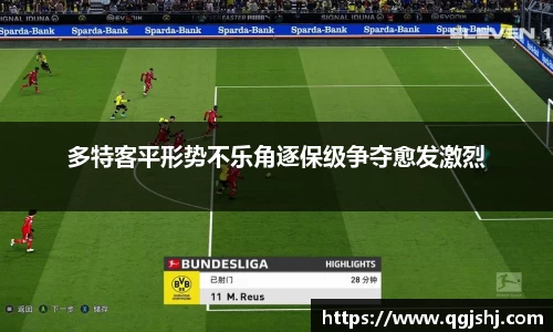 多特客平形势不乐角逐保级争夺愈发激烈