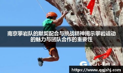 南京攀岩队的默契配合与挑战精神揭示攀岩运动的魅力与团队合作的重要性