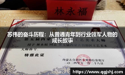 苏伟的奋斗历程：从普通青年到行业领军人物的成长故事